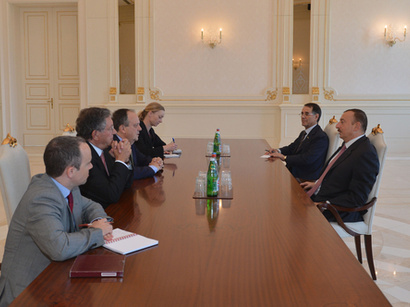 Президент Ильхам Алиев принял делегацию во главе со специальным представителем Парламентской Ассамблеи ОБСЕ по Южному Кавказу