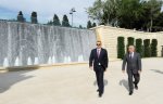 Президент Азербайджана ознакомился с Нагорным парком после реконструкции 