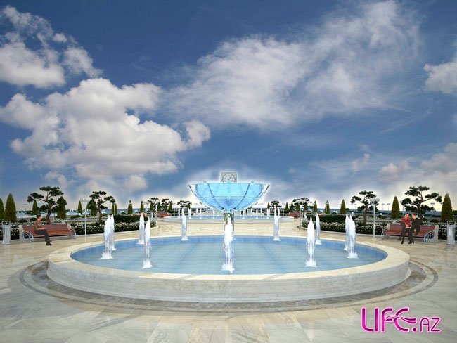 В центре Баку создают еще один большой парк [Фото]