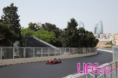 Azərbaycan pilotu Bakıda “Formula-1” trekini sınaqdan keçirib