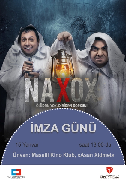 Bakıda Naxox filminin aktyorları ilə imza günü keçiriləcək