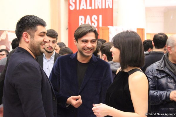 "Stalinin başı" filminin qala gecəsi keçirilib