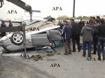 Bakıda baş verən zəncirvarı yol qəzasında ölən və xəsarət alanlardan birinin adı açıqlanıb [Foto]